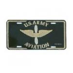 US Army Aviation License Plate