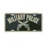 Army Military Police License Plate