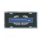 Army CIB License Plate