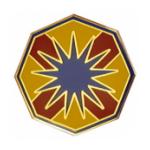13th Sustainment Command Combat Service I.D. Badge