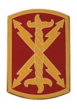 17th Field Artillery Brigade Combat Service I.D. Badge
