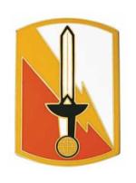 21st Signal Brigade Combat Service I.D. Badge
