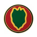 24th Infantry Division Combat Service I.D. Badge