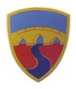 304th Sustainment Brigade Combat Service I.D. Badge