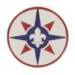 316th Sustainment Command Combat Service I.D. Badge