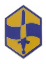 460th Chemical Brigade Combat Service I.D. Badge