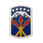 593rd Sustainment Brigade Combat Service I.D. Badge