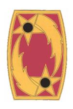 69th Air Defense Artillery Combat Service I.D. Badge