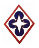 Combined Arms Support Command Combat Service I.D. Badge