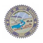 South Dakota State Seal Patch