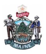Maine State Seal Patch