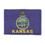 Kansas State Flag Patch