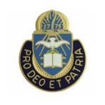 Army Chaplain Regimental Crest Pin