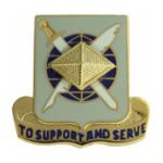Army Finance Regimental Crest Pin