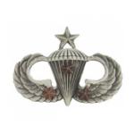 Army Senior Combat Parachutist (3-Star) Skill Badge