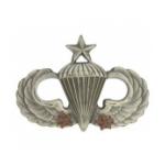 Army Senior Combat Parachutist (2-Star) Skill Badge