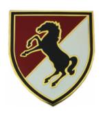 11th Armored Cavalry Regiment Combat Service I.D. Badge