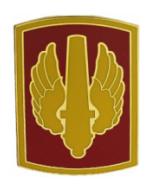 18th Fires Brigade Combat Service I.D. Badge