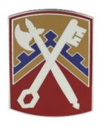 16th Sustainment Brigade Combat Service I.D. Badge