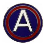 Army Central Service / 3rd Army Combat Service I.D. Badge