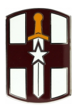 807th Medical Command Combat Service I.D. Badge