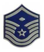 Air Force Master Sergeant w/ Diamond (Metal Chevron)