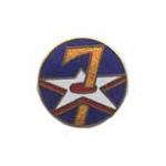 7th Army Air Force Pin