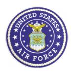 U.S. Air Force Round (Back Patch)