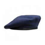 Military Beret  (Leather Sweatband)(Academy Royal)