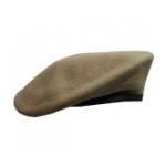 Military Beret(Leather Sweatband)(Ranger Tan)