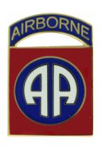 82nd Airborne Division Pin