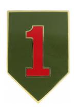 1st Division Pin