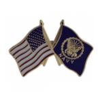 US Navy & US Flag Pin