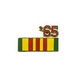 Vietnam Service Ribbon with 65 Pin