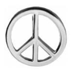 Peace Sign Pin