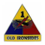 1st Armored Division Pin