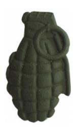 Pineapple Grenade Pin