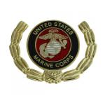 US Marine Corps Wreath Pin