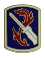 198th Infantry Brigade Pin
