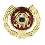 Coast Guard Wreath Pin