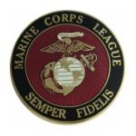 US Marine Corps Leage (Large) Pin