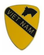 1st Cavalry Division Vietnam Pin