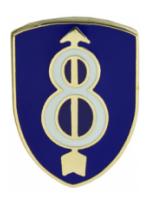 8th Division Pin