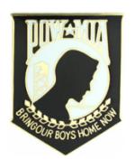 POW * MIA (Large) Pin