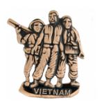 Vietnam Statue Pin