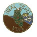 Seal Team 5 Pin
