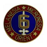 6th  Marine Division Pin