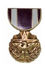 Meritorious Service Medal (Hat Pin)