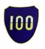 100th Division Pin