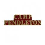 Camp Pendleton Script Pin
